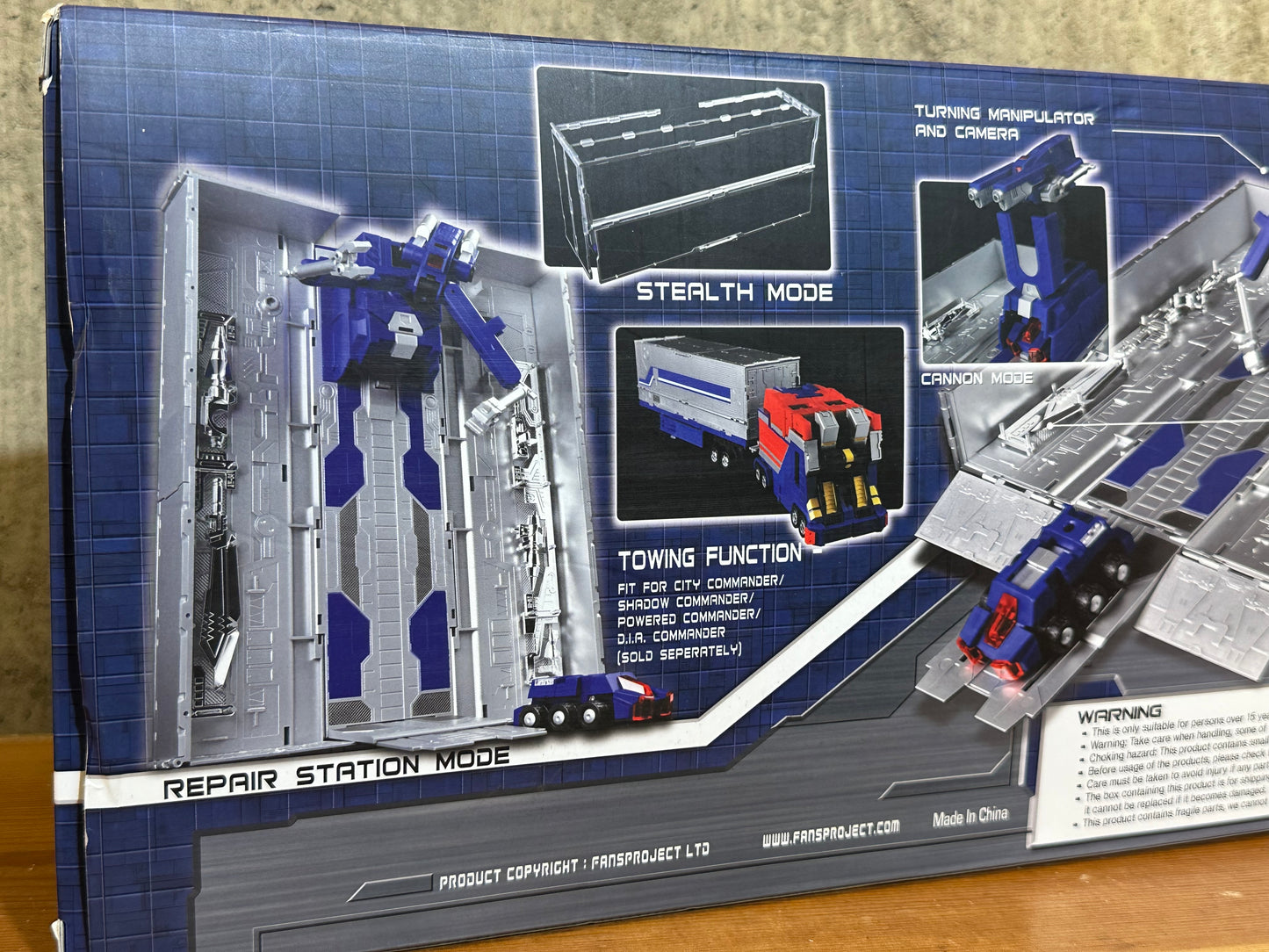 Transformers Fans Project Parallax TFX-02 G3 Trailer Open Box Unused