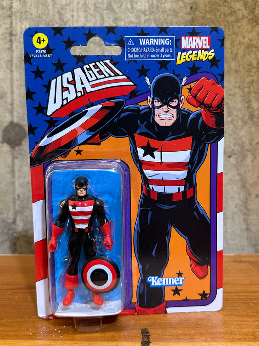 US Agent Marvel Legends Kenner Retro 3.75 Action Figure Thunderbolts