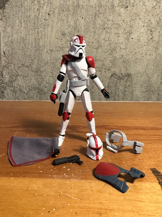 Captain Fordo Arc Trooper Commander Star Wars 2011 3.75" Action Figure Toy
