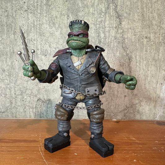 TMNT Neca Mummy Raph Incomplete Ninja Turtles Action Figure Toy