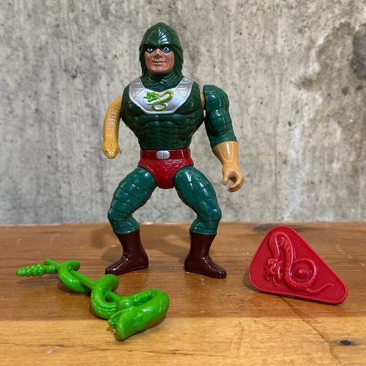 King Hiss incomplete MOTU Snakeman Action Figure Toy He-Man