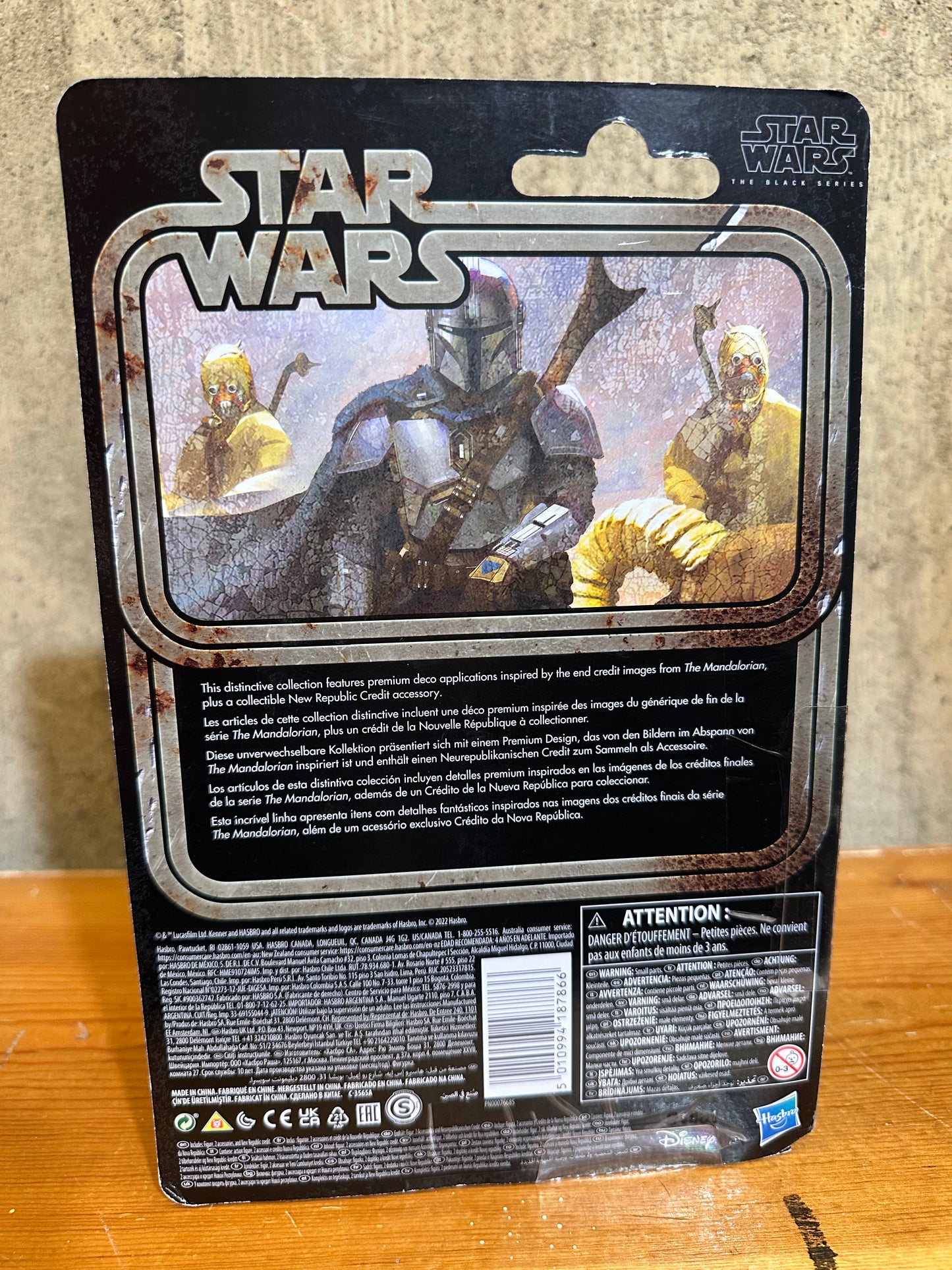 Star Wars Tusken Raider The Mandalorian 6” Black Series Figure Credit Collection