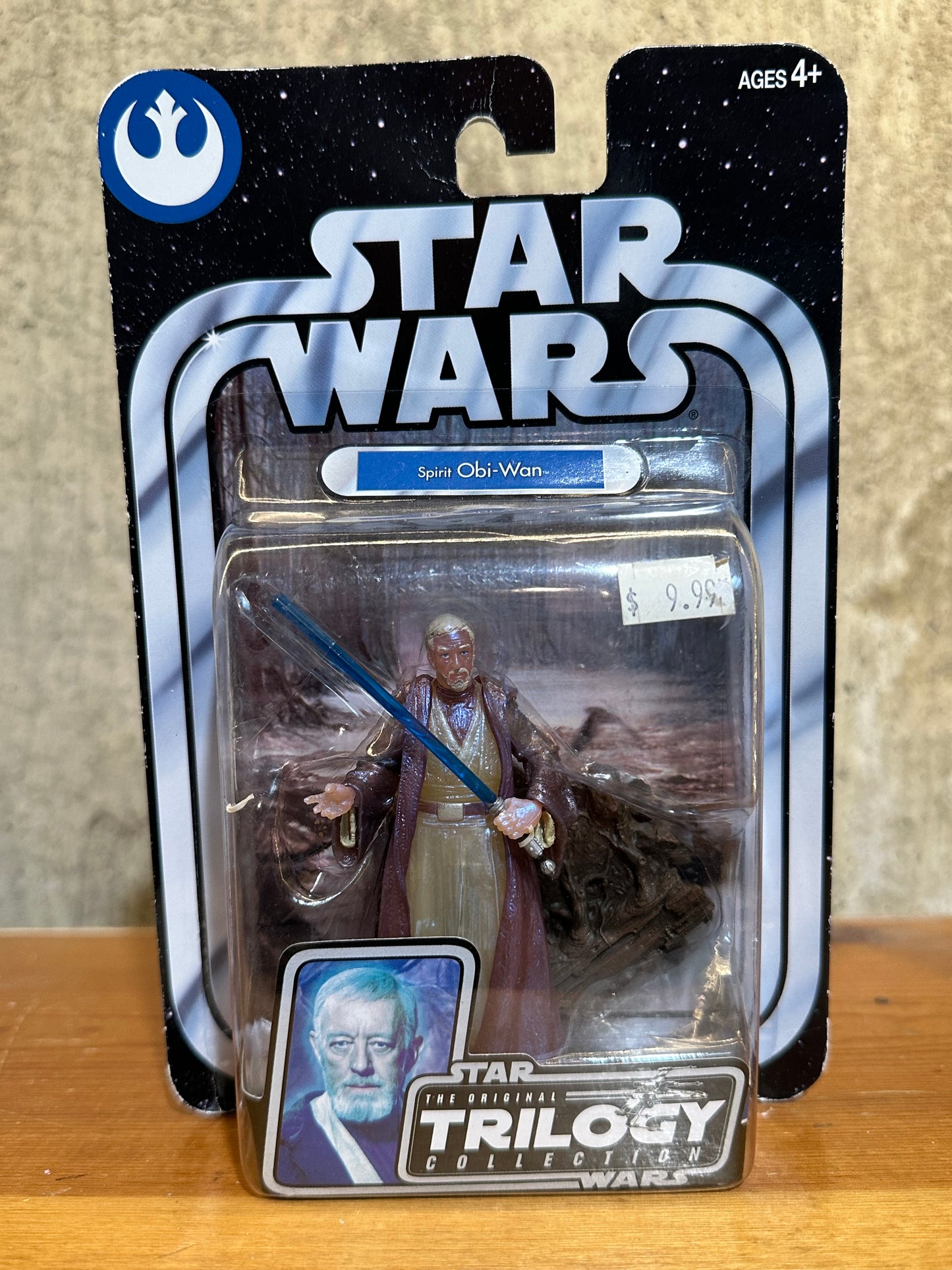 Star Wars Trilogy Collection Spirit Obi Wan 3.75” Action Figure Toy