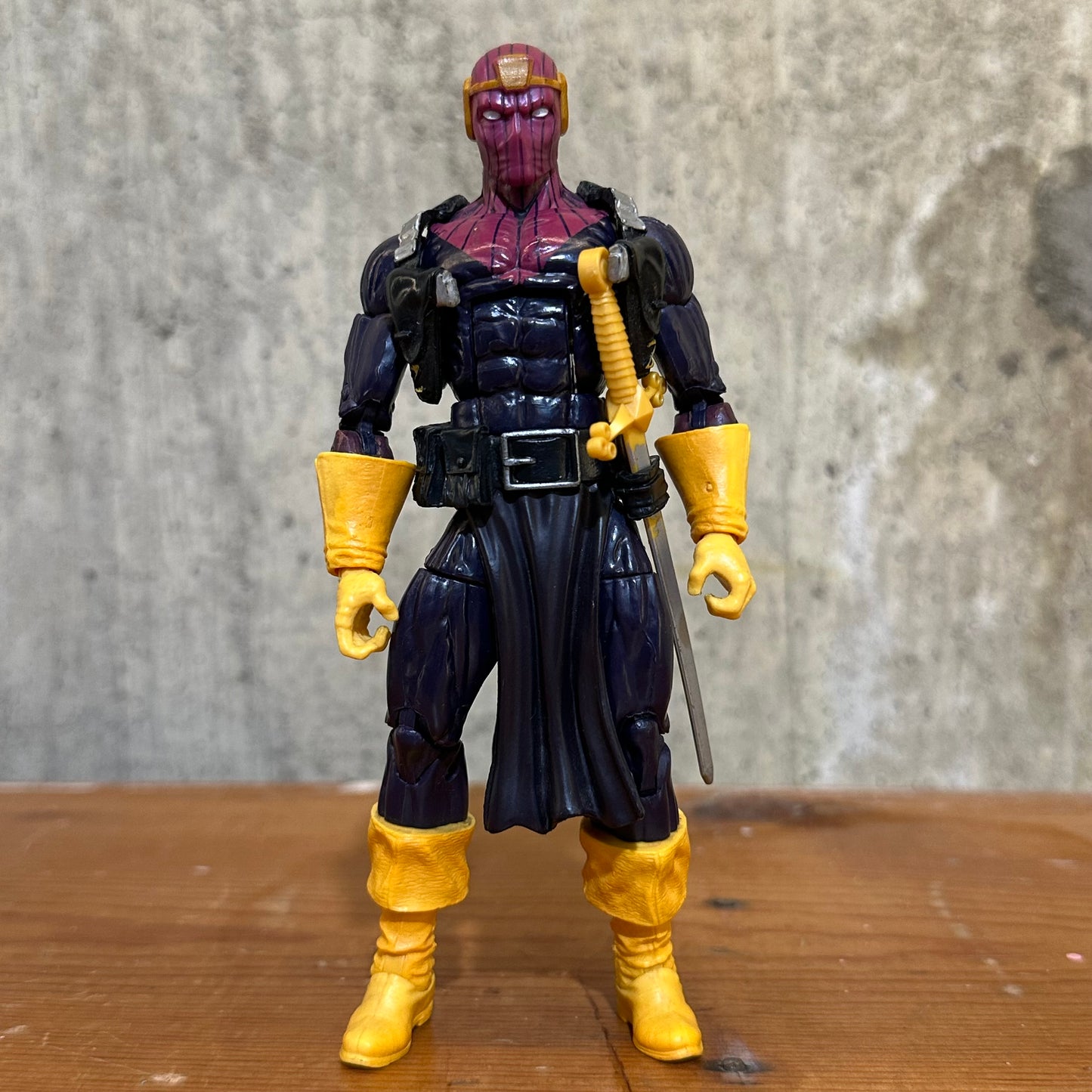 Baron Zemo incomplete Marvel Legends 6” Hasbro Action Figure Toy