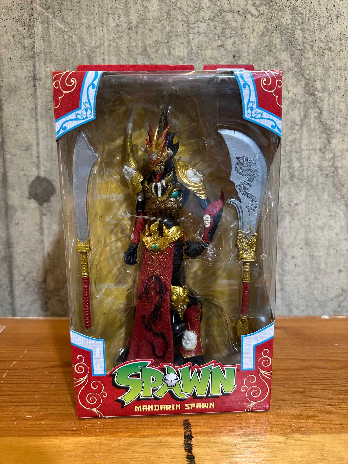 McFarlane Toys Mandarin Spawn Red 7" Action Figure Spawn Series New Sealed