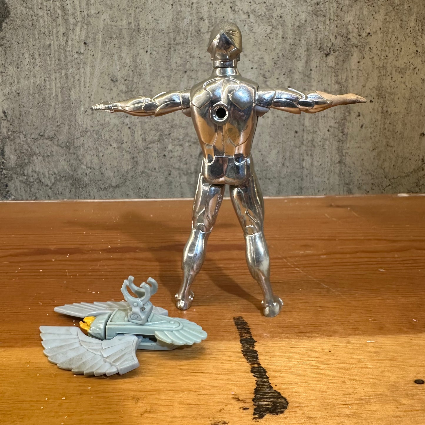 Silverhawks Quicksilver & Tally Hawk Incomplete Action Figure
