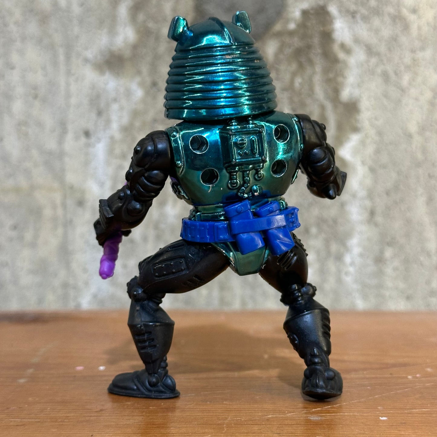 Warrior Chrome Dome TMNT Rare Figure 1995 incomplete Toy Ninja Turtles