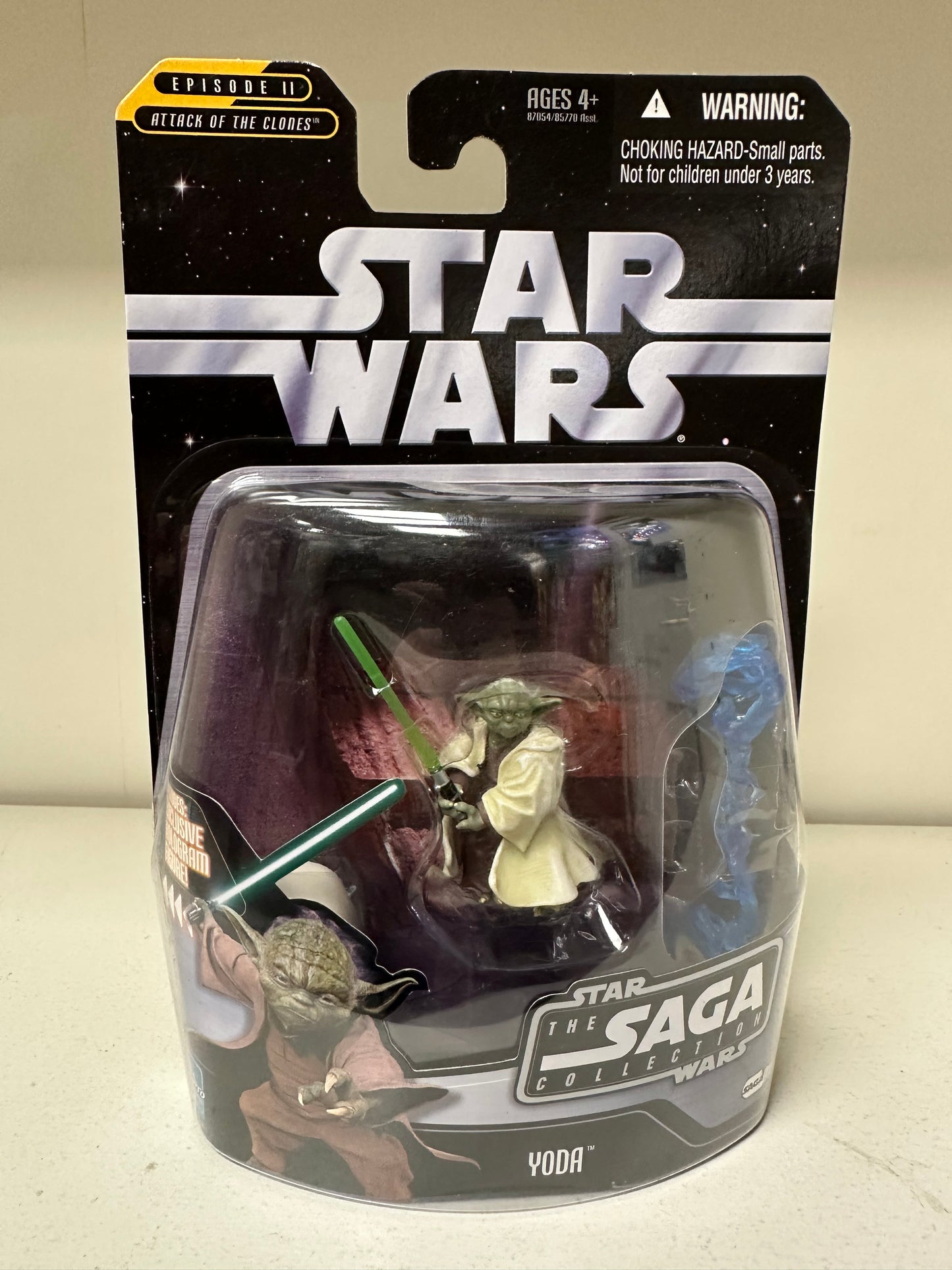 Star Wars Saga Collection yoda 3.75” Action Figure MOC