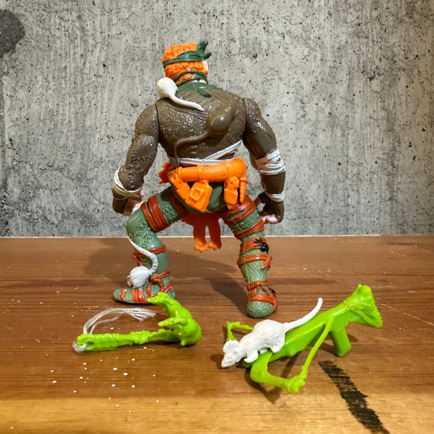 1989 TMNT Complete Rat King Vintage Ninja Turtles Action Figure Toy