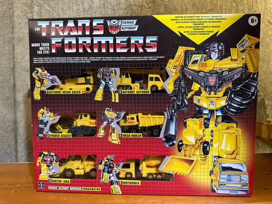 Tonkanator Hasbro Transformers X Tonka Target Exclusive 2022 New/Sealed