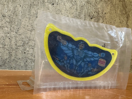 Burger King Silverhawks Lenticular Flicker Badge Vintage 1987 Factory Sealed