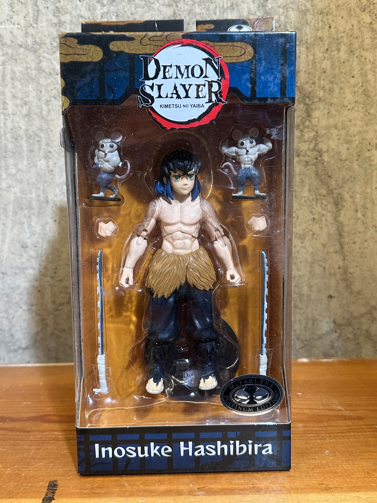 Demon Slayer Inosuke Hashibira McFarlane Toys Platinum Edition  Sealed