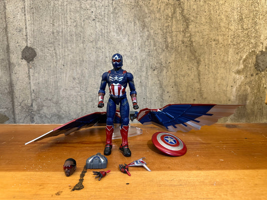 Captain America Brave New World 6" Marvel Legends Action Figure Deluxe