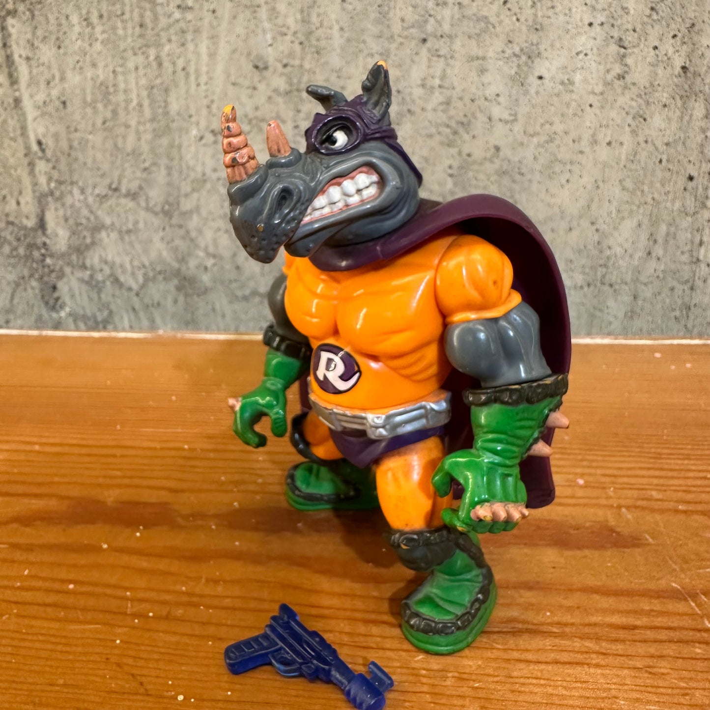 1993 TMNT Sewer Heroes Rhinoman Action Figure Teenage Mutant Ninja Turtles