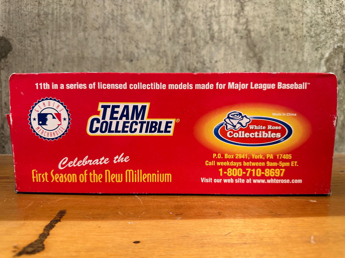 2000 Cleveland Indians White Rose Team Collectible Semi Truck 1:80 Scale