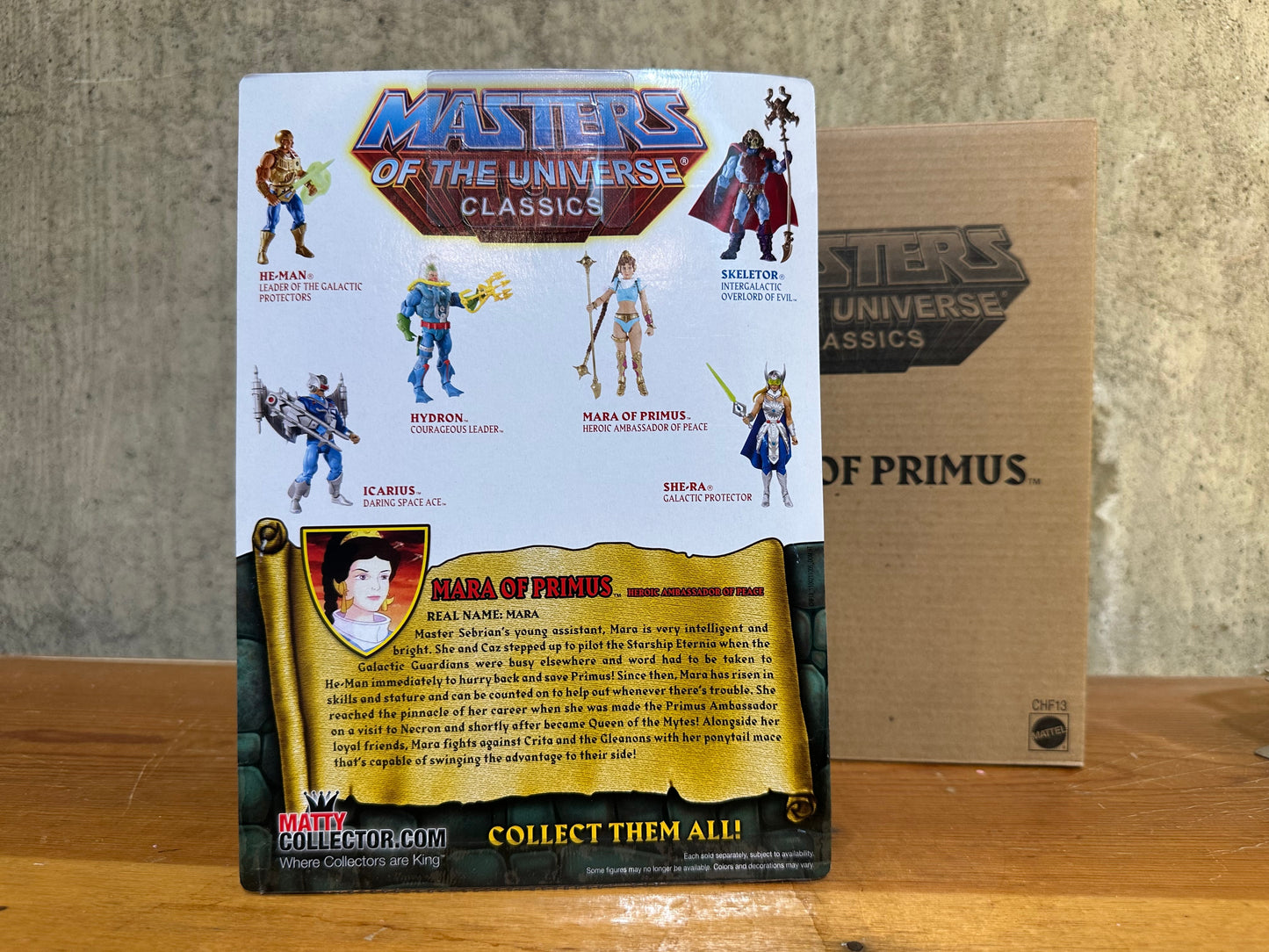 Mara of Primus MOTU Classics Master’s of the Universe Figure