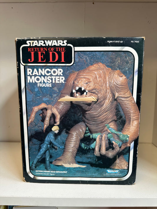 1983 Star Wars Rancor Monster Unused in Box Kenner ROTJ Vintage 80’s Action Figure Toy