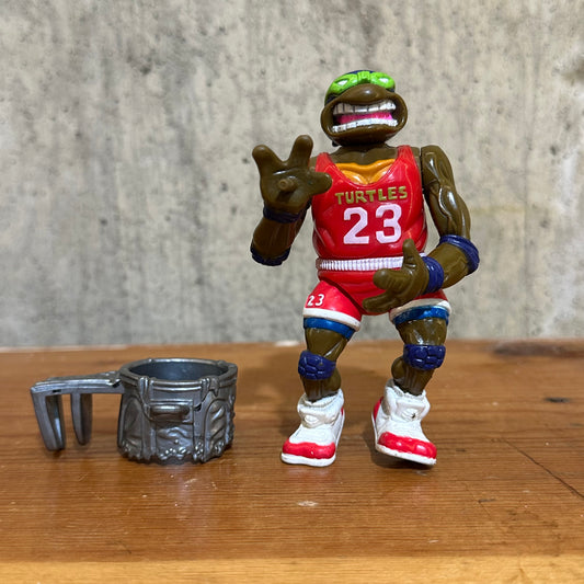 Slam Dunkin’ Don incomplete TMNT Sewer Sports Ninja Turtles Action Figure Toy