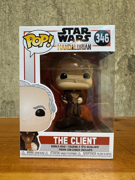 The Client Mandalorian Star Wars Funko Pop 346 Disney+
