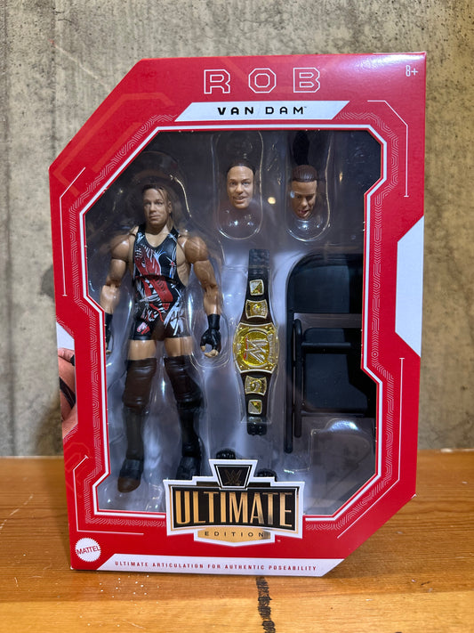 WWE Rob Van Dam Ruthless Aggression Ultimate Edition Mattel Action Figure WWF