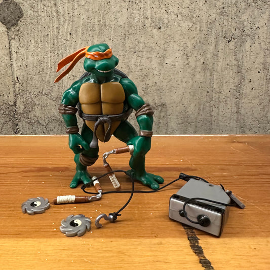 Michaelangelo 2002 TMNT Complete Ninja Turtles Action Figure Toy