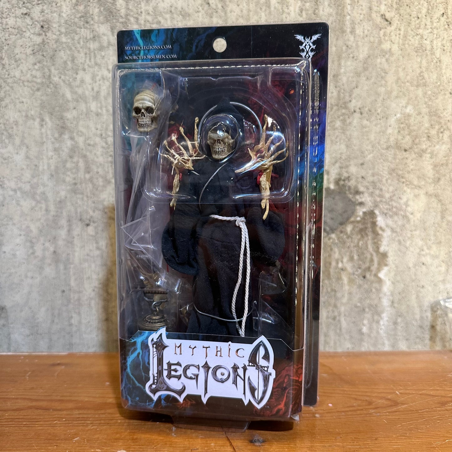 Mythic Legions MAXILLIUS THE HARVESTER Four Horsemen Action Figure NEW MOC MIB