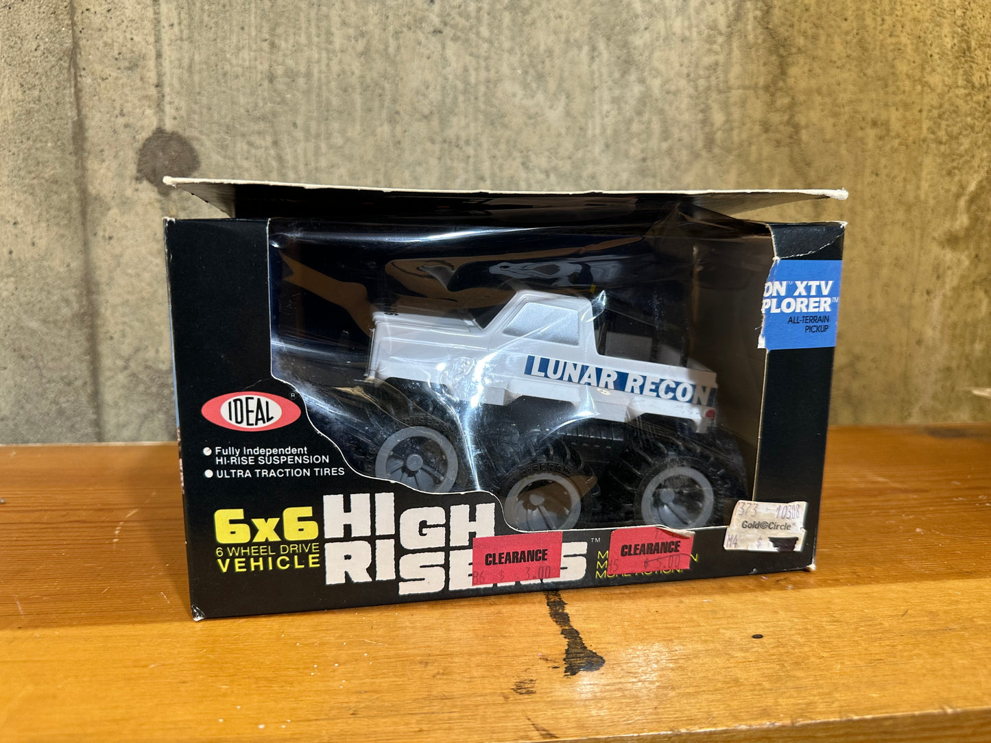 Ideal High Risers 6X6 6 Wheel Vehicle Complete in Box