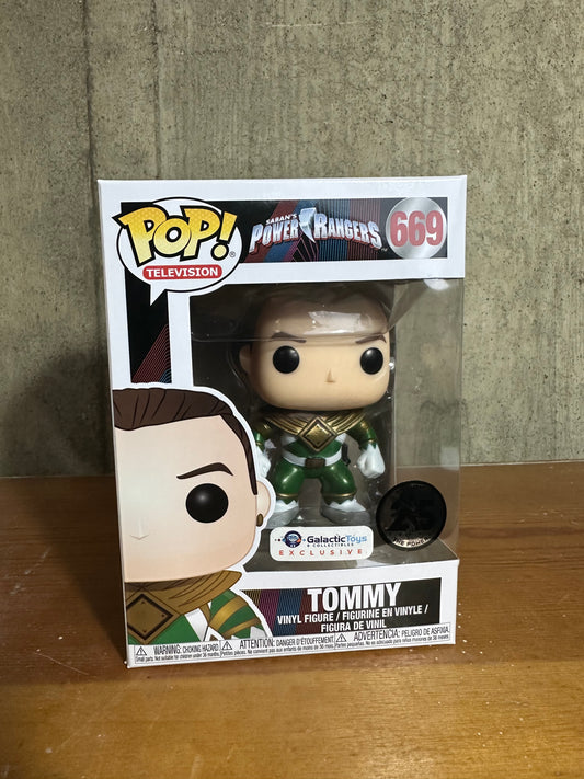 Funko Pop MMPR Tommy Green Ranger