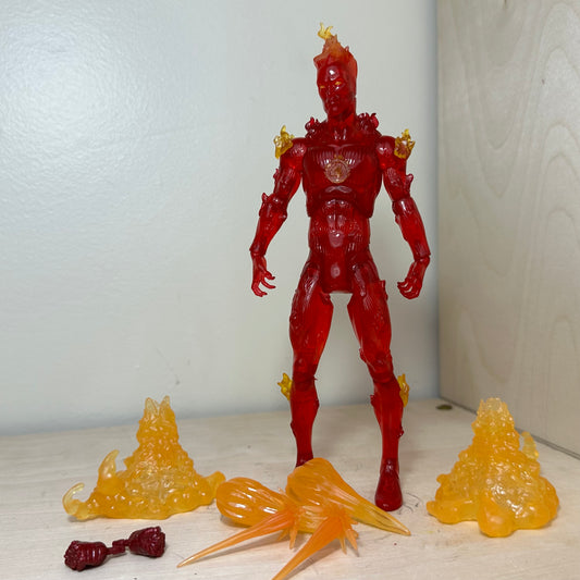 Marvel Diamond Select F4 Human Torch Action Figure Toy