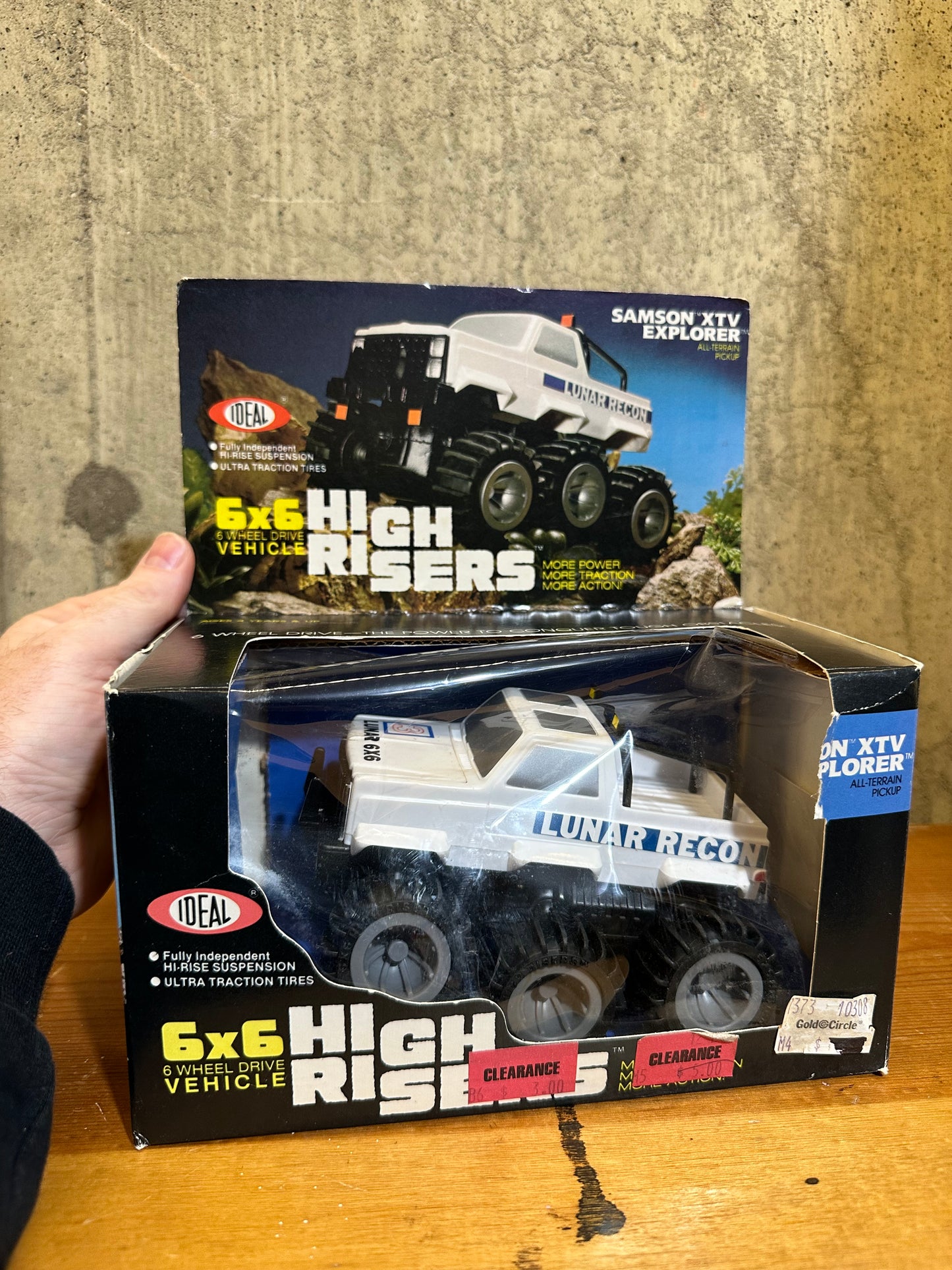 Ideal High Risers 6X6 6 Wheel Vehicle Complete in Box