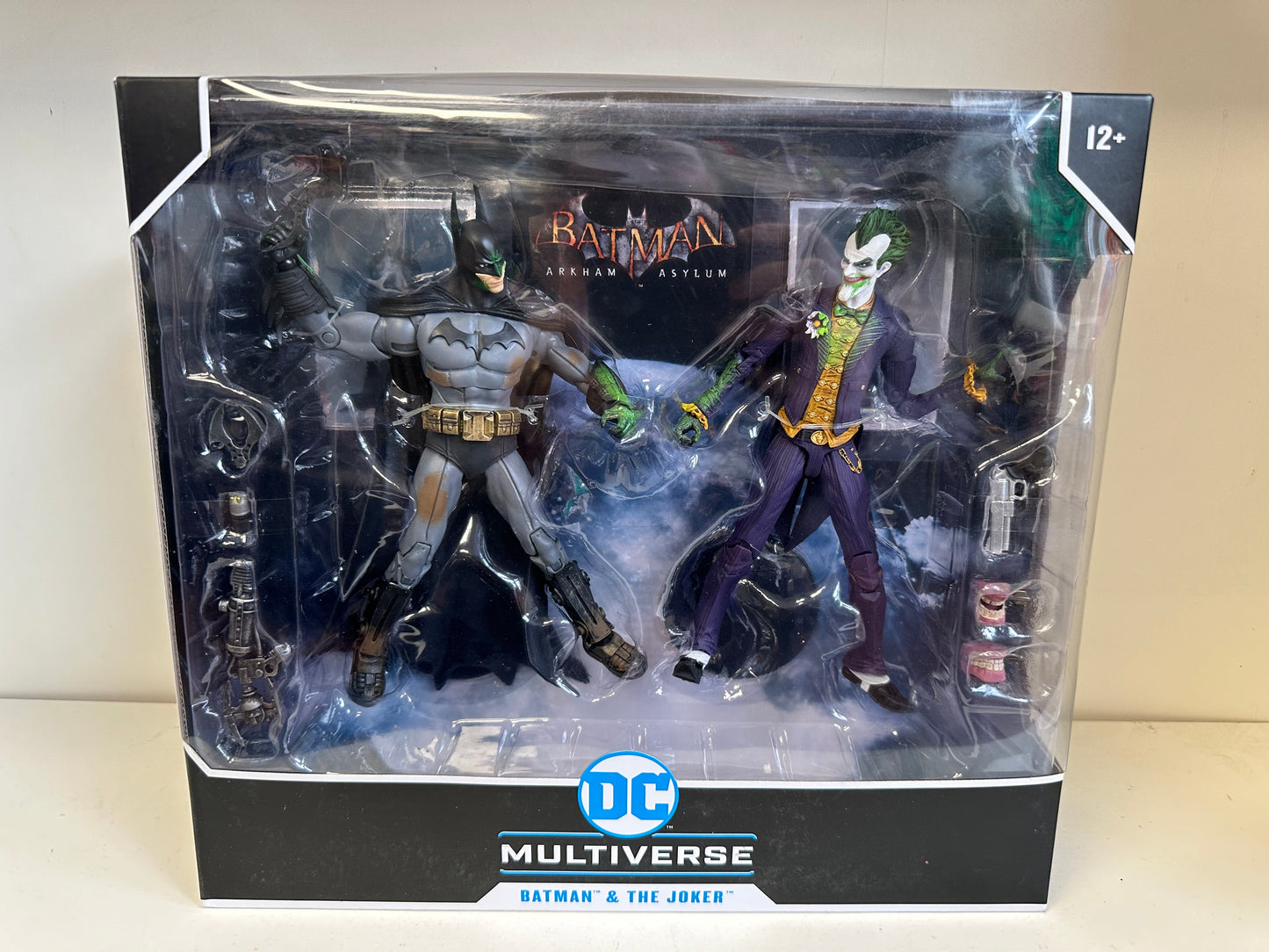 DC Multiverse Batman & Joker Arkham Asylum MISB Action Figure Toys