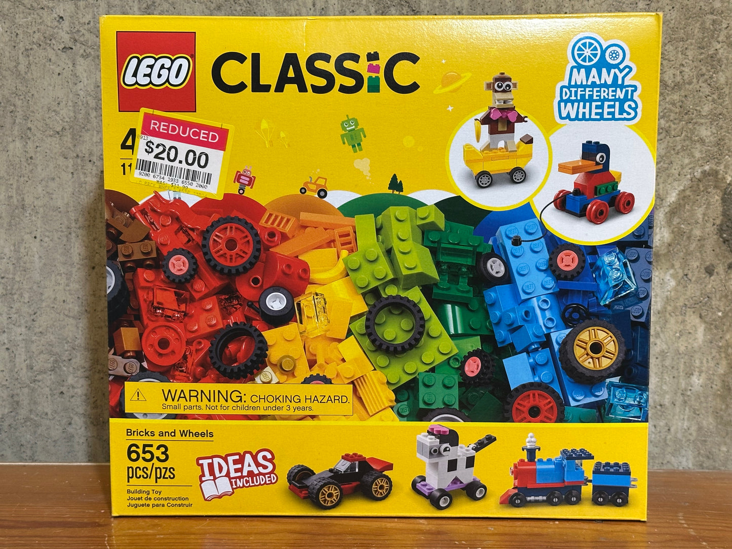 Lego 11014 Classic Bricks and Wheels Sealed Box Retired 2021