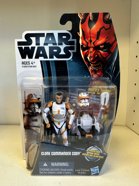 Star Wars Clone Commander Cody Clone Wars Action Figure Toy MOC