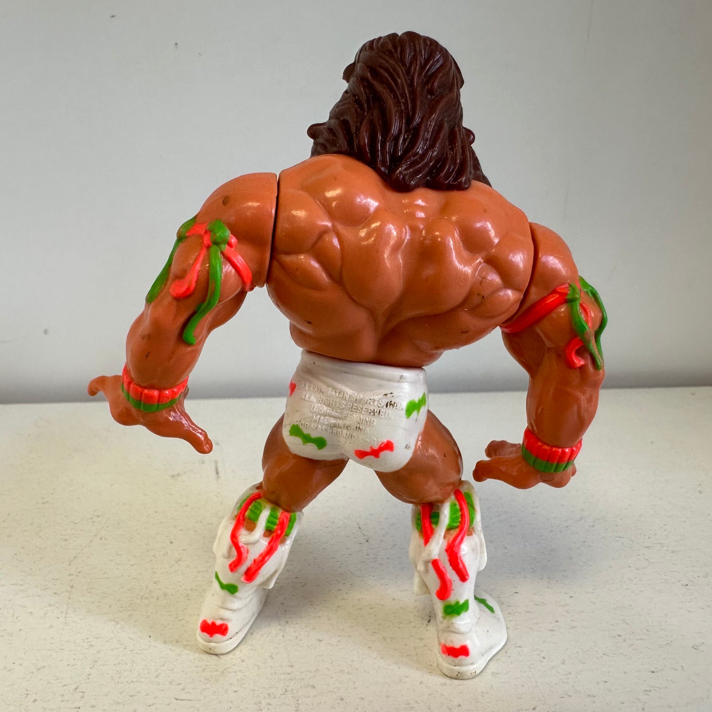 WWF Hasbro Ultimate Warrior Wrestling Action Figure Toy WWE