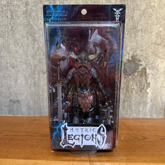 Bothar Shadowhorn Four Horsemen Mythic Legions Dwarf Figure New