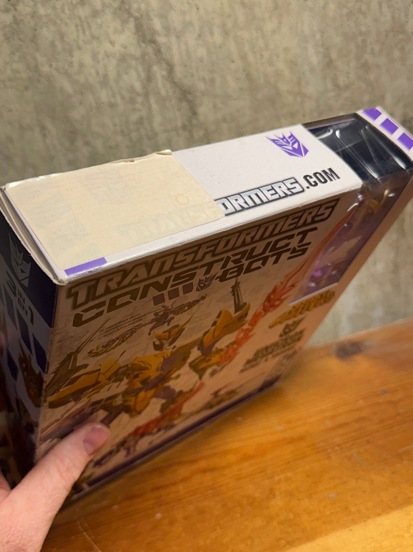 Unicron Megatron Ratbat and Barrage Transformers Construct-O-Bots Sealed Toy
