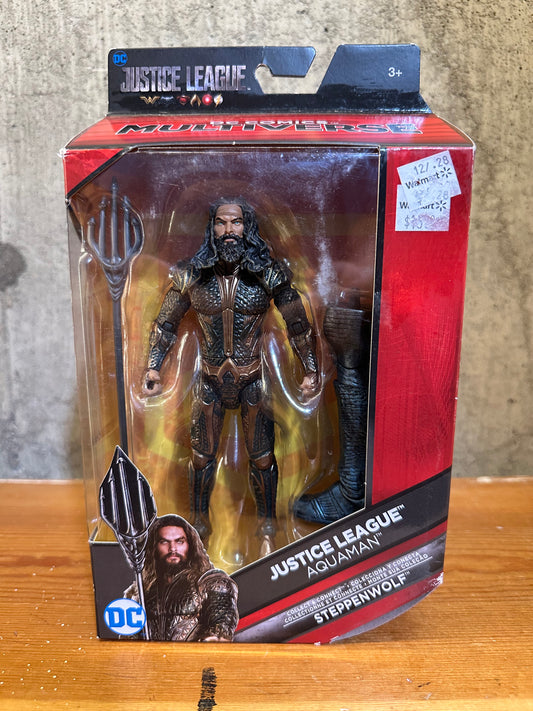 Aquaman Justice League Movie Steppenwolf Wave DC Comics Mattel Action Figure