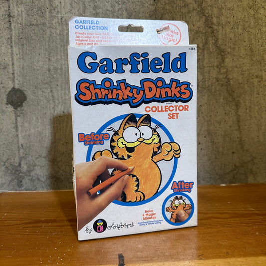 Garfield Shrinky Dinks Collector Set Sealed 1978