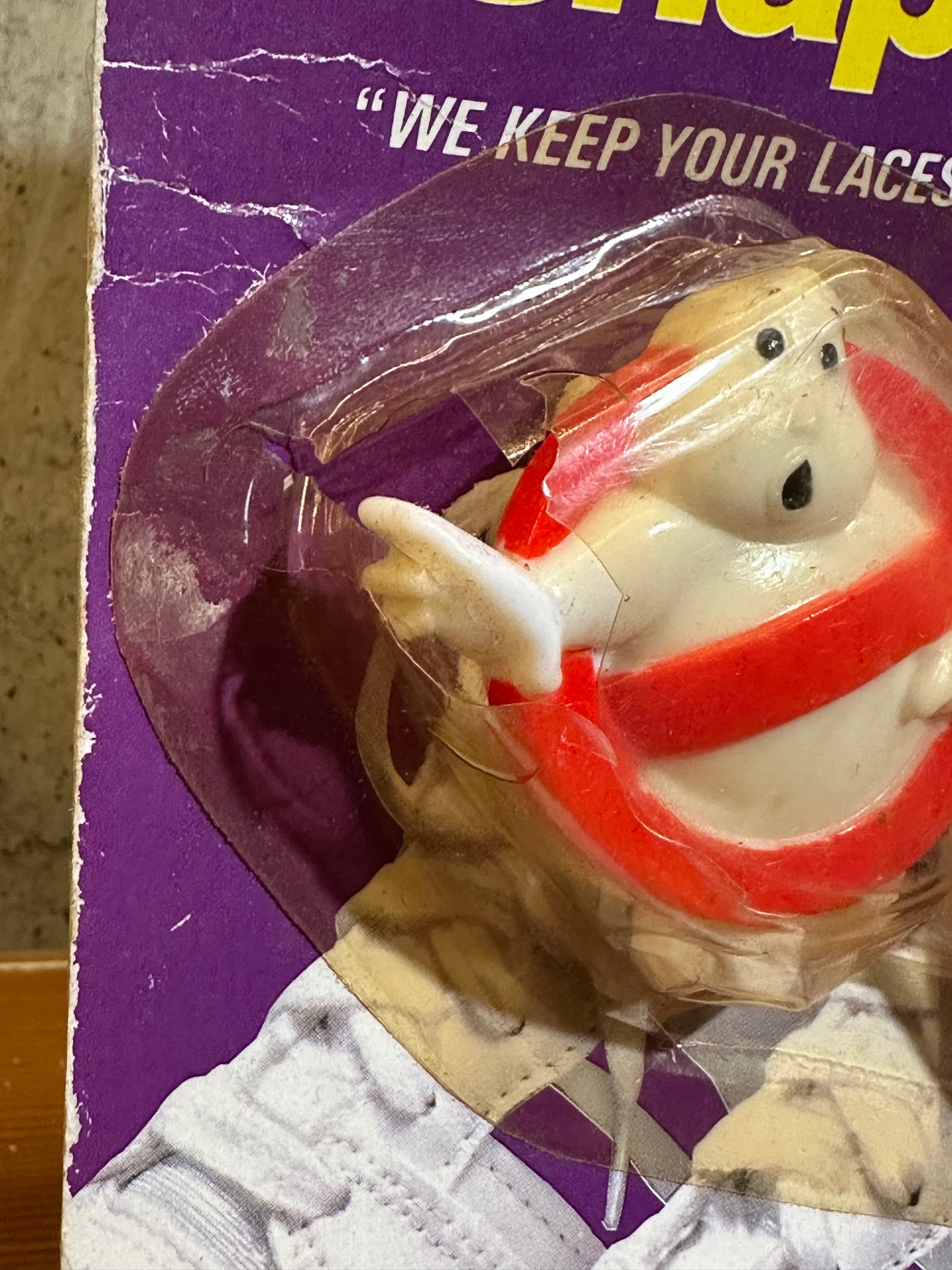 The Real Ghostbusters Sneaker Snapper Sealed on Damaged Card and Bubble
