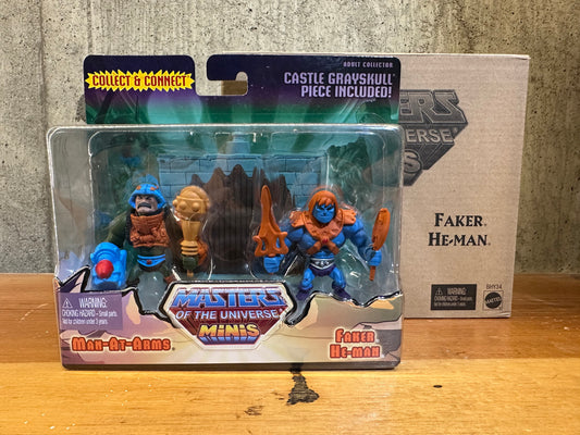 Masters of the universe Classics Minis FAKER HE-MAN MAN AT ARMS moc 2014 MOTU