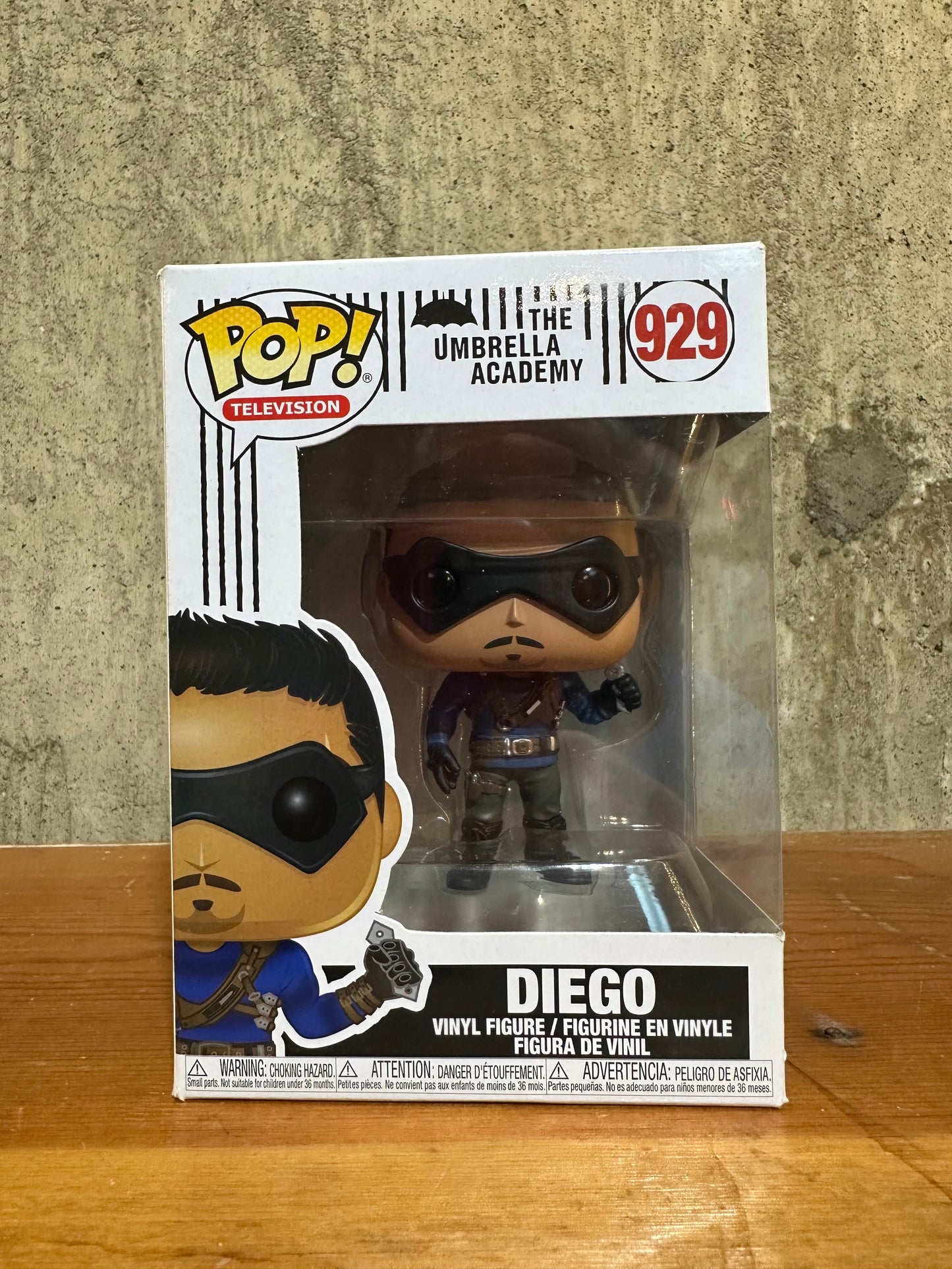 Diego The Umbrella Academy Funko Pop 929 Netflix