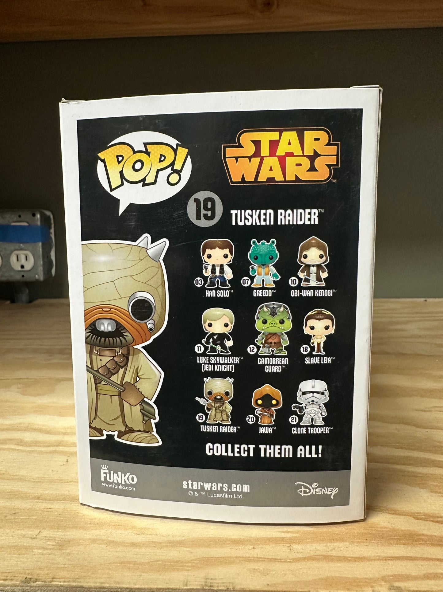 Star Wars Funko Pop Tusken Raider 2012 Vinyl Figure Toy