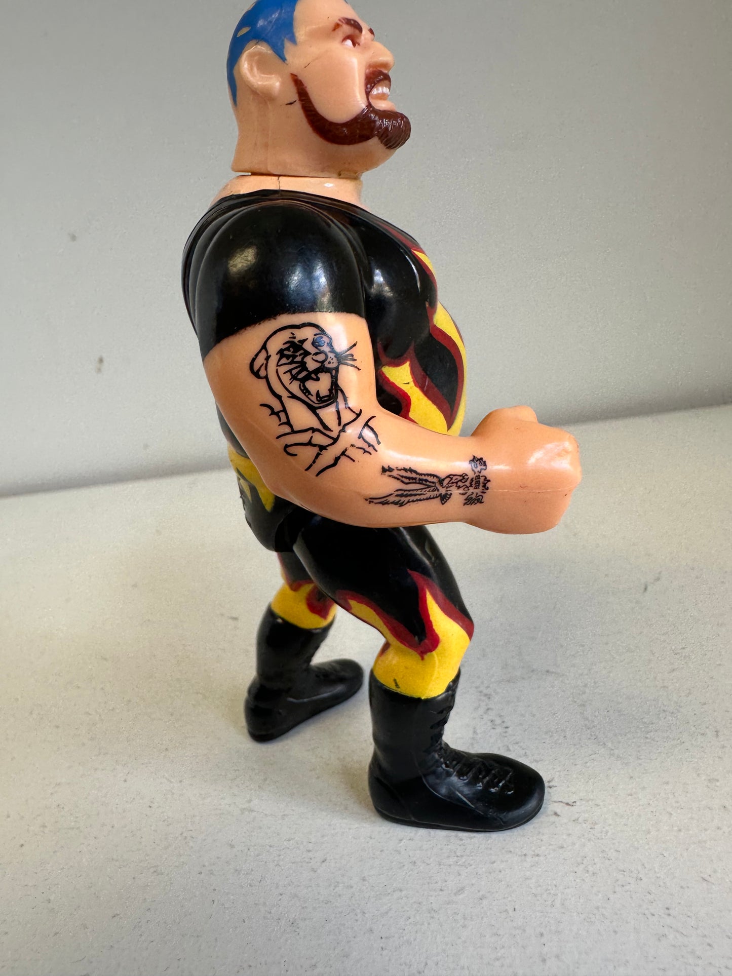 WWF Hasbro Bam Bam Bigelow Wrestling Action Figure Toy 90’s WWE