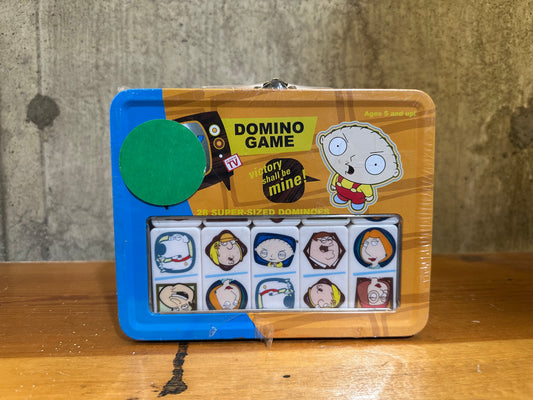 Family Guy Domino Game Sababa Toys Sealed Mini-LunchBox