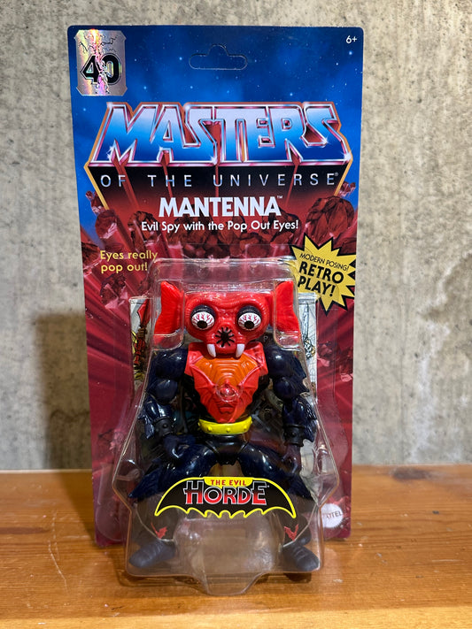 Mantenna Masters Of The Universe Origins Action Figure 2022 Mattel New Sealed MOTU