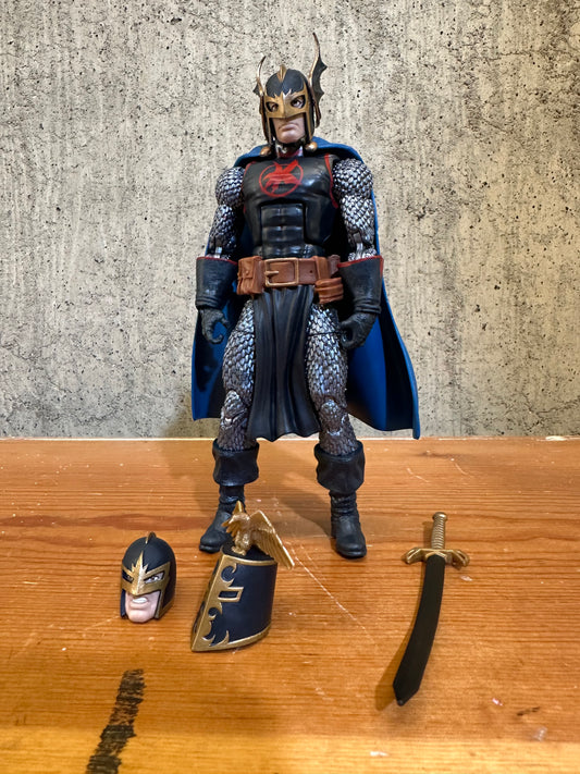 Black Knight Marvel Legends  6” Action Figure Toy - Cull Obsidian BAF Wave