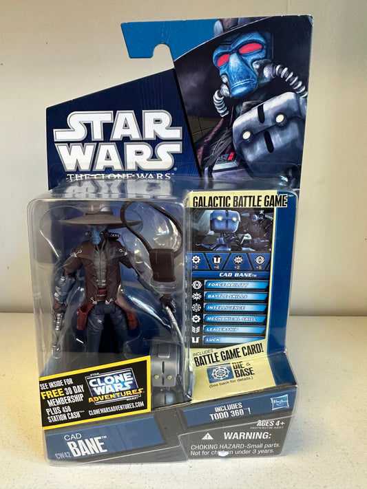 Star Wars Cad Bane Clone Wars CW42 Sealed Action Figure Toy