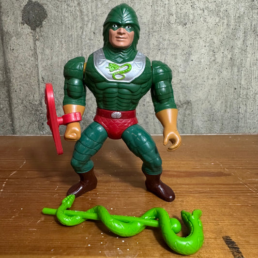 King Hiss MOTU Vintage Complete He-Man Action Figure Toy 1985