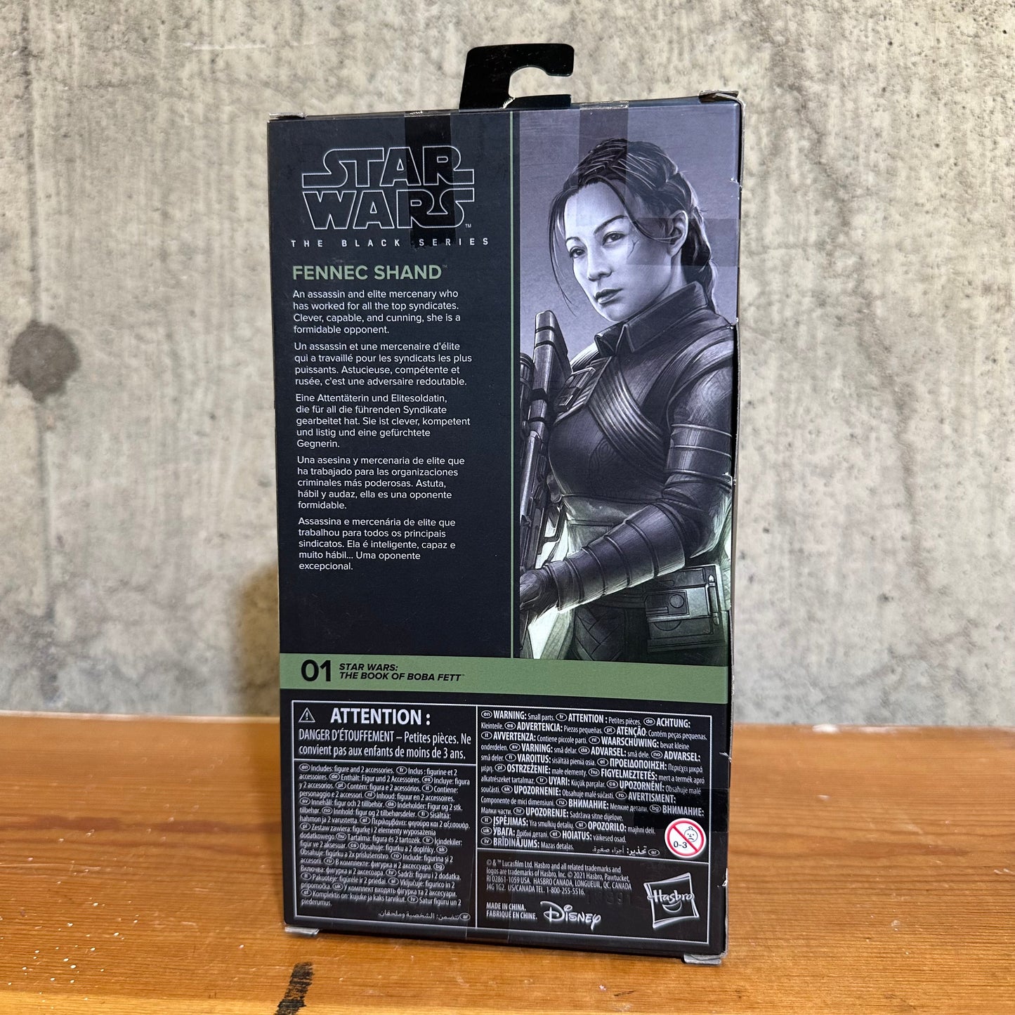 Fennec Shand Black Series Star Wars: The Book of Boba Fett - 6" Action Figure Sealed