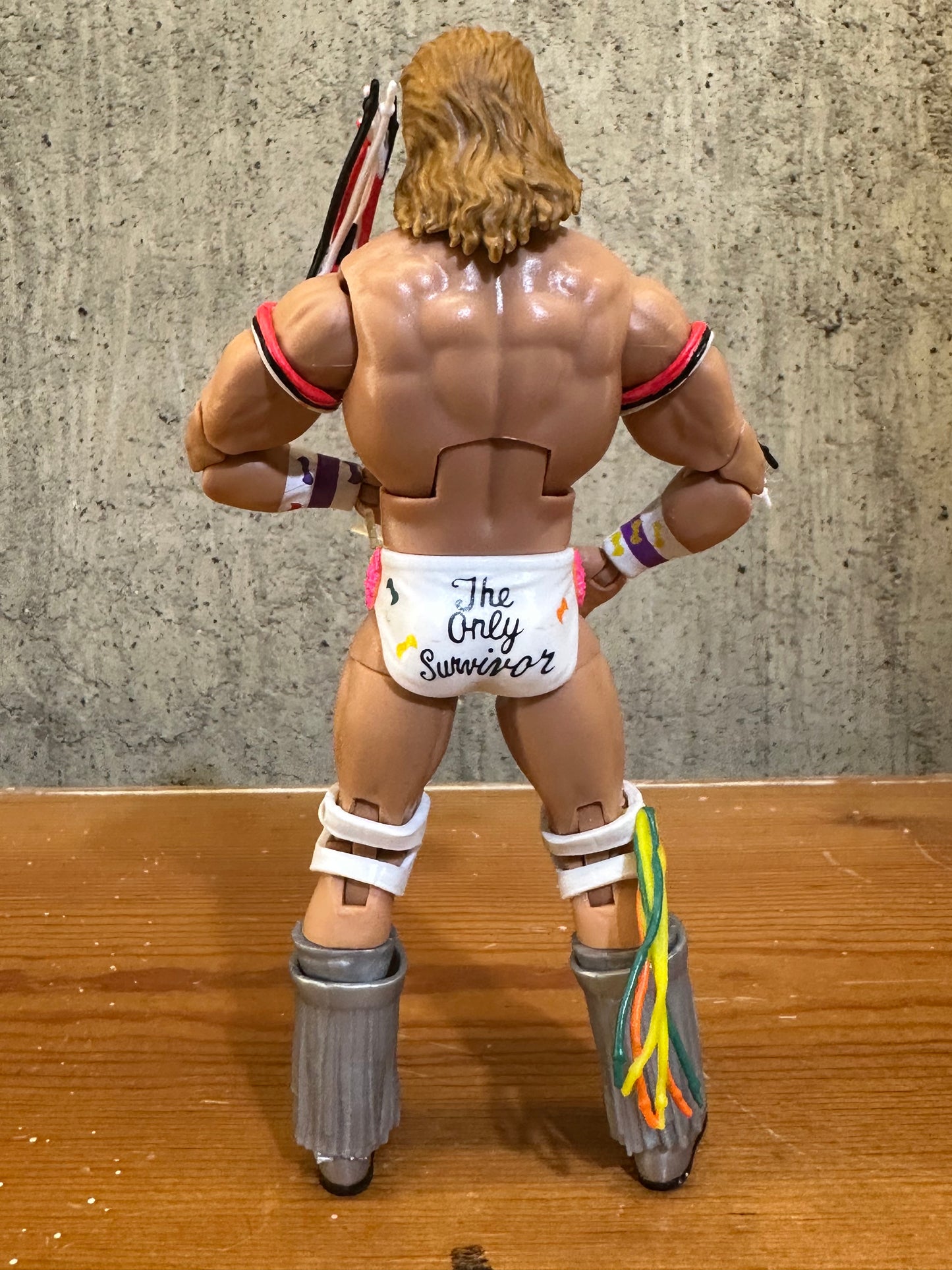 Ultimate Warrior WWE Mattel Wrestling Action Figure Elite Survivor Series WWF Loose Action Figure Toy